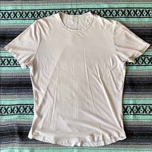 Buck Mason Slub Hem Curved Tee
